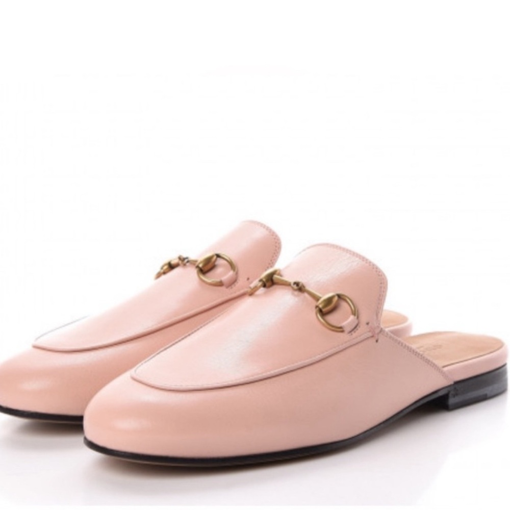 gucci mules pink 37.5